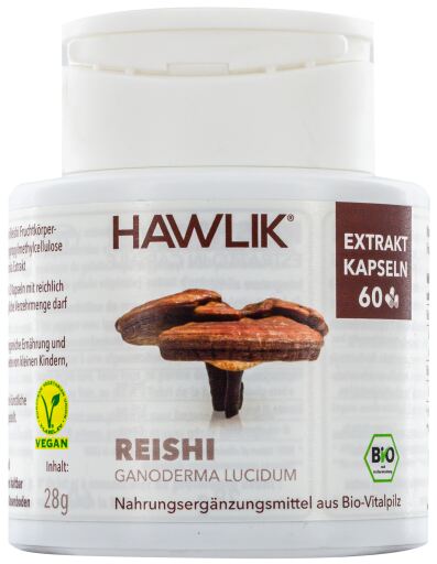 Reishi (Ganoderma Lucidum) 60 kapslar