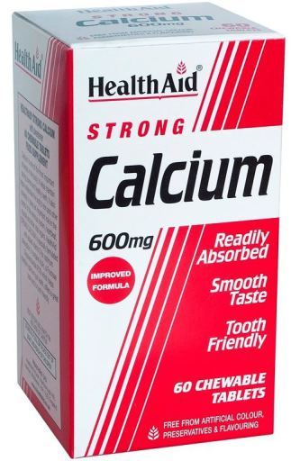 Kalcium 600 mg med vitamin D 60 tabletter