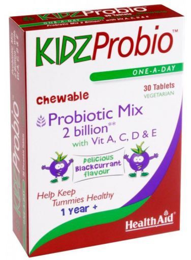 KidzProbio 2000 miljarder och vitaminer 30 tabletter