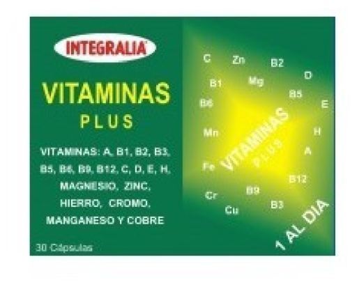 Vitaminer plus 30 kapslar