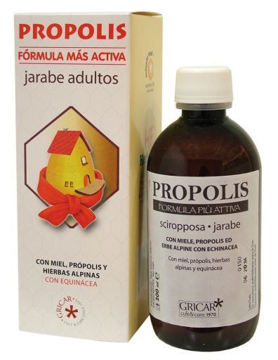 Propolis + H. alpinas sirap 200 ml. GRICAR