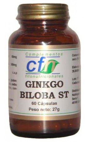 Ginkgo Biloba (24%) St 60 kapslar