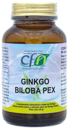 Ginkgo Biloba Pex 60 kapslar