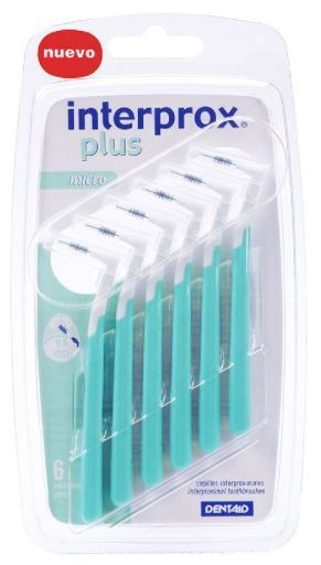 Interprox plus interprox tandborste mikro 6 enheter