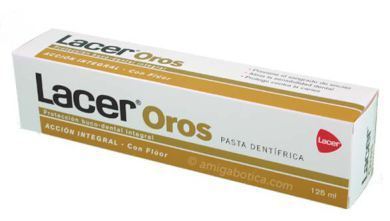 Lacer oros pasta 125 ml laminerat