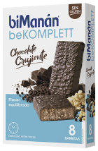 BeKomplett Crunchy Chocolate Bars 8 enheter