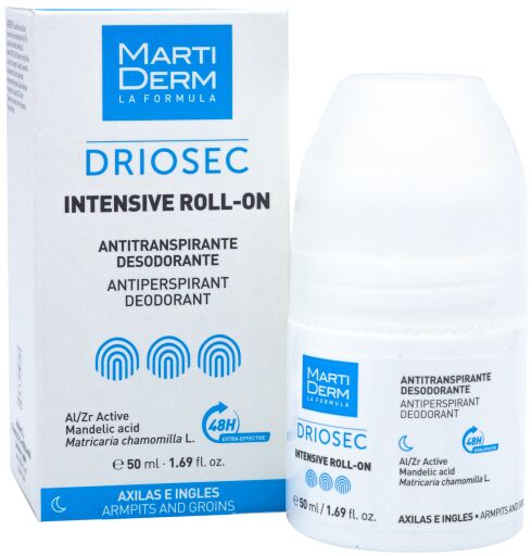 Driosec Intensive Antiperspirant Deodorant Roll på 50 ml