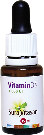 D3-vitaminvätska 15 ml