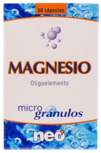 Magnesium mikrogranulat 50 kapslar