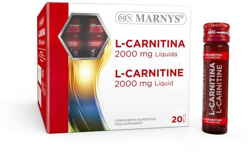 L-Carnitine 2000 mg LIQUID 20 injektionsflaskor