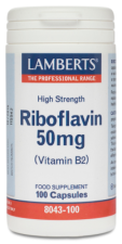 Riboflavin 100 kapslar 50 mg