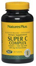 Vitamin C-komplex med bioflavonoider Super C-komplex bioflavonoider - 60 tabletter