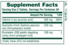 Quercetin Plus Bioflavonoid Supplement - 60 tabletter