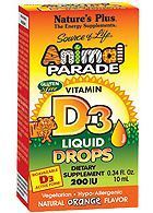 Vitamin D3 droppar Animal Parade - 10 ml.