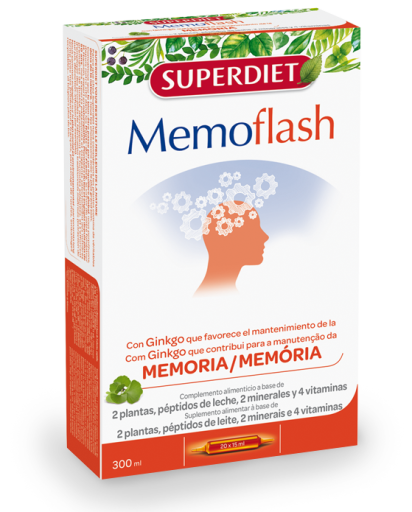 Memoflash Memory 20 flaskor