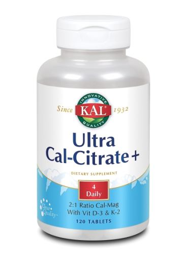 Ultra Cal Citrate+ 120 tabletter