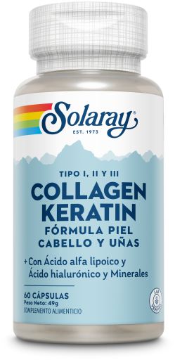 Kollagen Keratin 60 kapslar