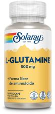 L Glutamin 500 mg 50 grönsakskapslar