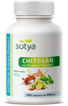 Chitosan grönt te och C-vitamin Capsules