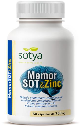 Memor Sot &amp; Zinc 60 kapslar