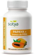 Papaya med ananasstam 100 Comp