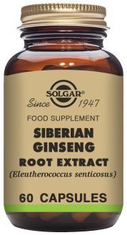 Siberian Ginseng Eleutherococcus Root 60 kapslar