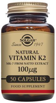 Vitamin K2 100mcg Menaquinon 7 50 kapslar