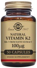 Vitamin K2 100mcg Menaquinon 7 50 kapslar