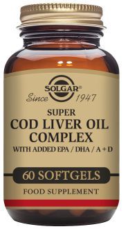 Super Cod Liver Oil Complex 60 kapslar