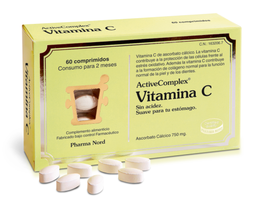 ActiveComplex vitamin C Calcium Ascorbate 60 tabletter.