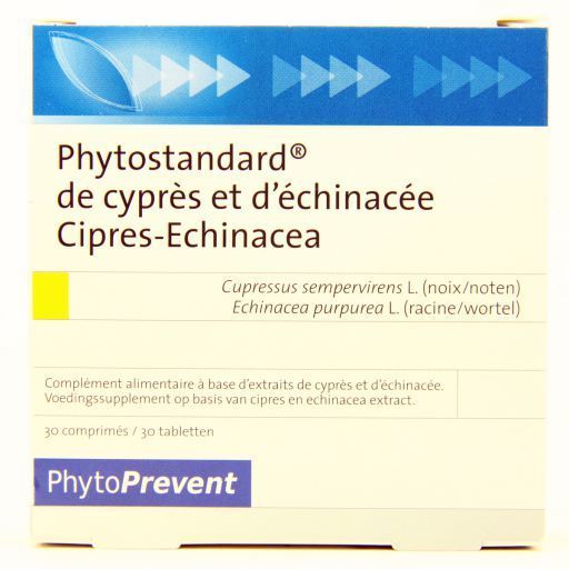 Phytostandard cypress echinacea 30 tabletter