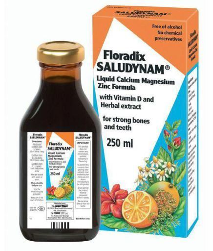 Kalcium + magnesium Saludynam 250 ml