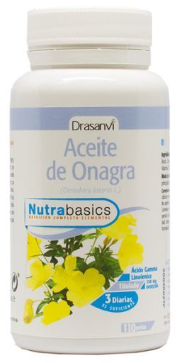 Nutrabasics - Primrose Oil 500, 110 pärlor