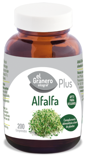 Alfalfa 400 mg 200 tabletter