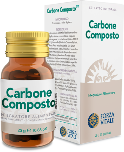 Compound Carbone tabletter 25 g