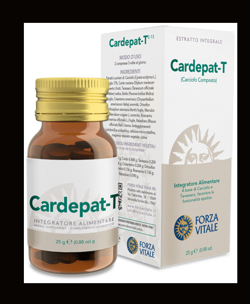 Cardepat Compound Kronärtskocka Levertabletter 25 g