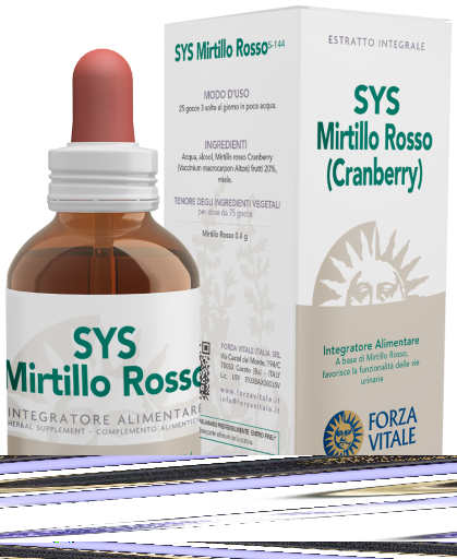 Sys Mirtillo Rosso Tranbär 50 ml