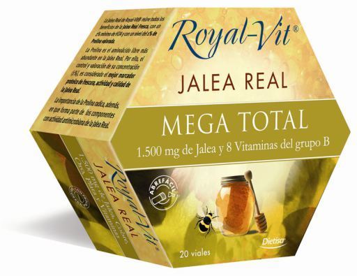 Royal Vit Mega Total 1500 mg 20 injektionsflaskor