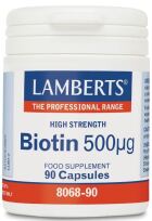 Biotin 500 mg biotin per kapsel 90 kapslar