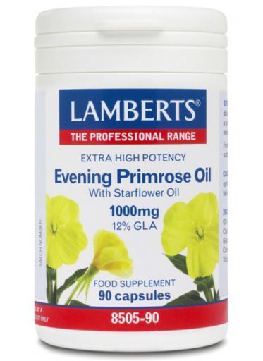 Evening Primrose Oil med Gurkörtsolja 12% GLA