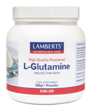 L-Glutamin pulverfri form av lätt absorption 500 gr