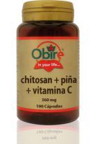 Chitosan + Ananas + Vitamin C 100 kapslar