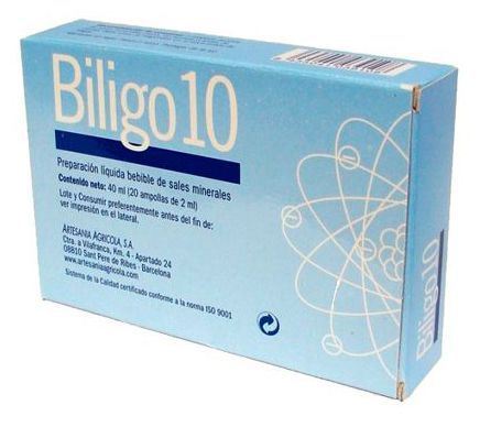 Biligo-10 Jod 20 injektionsflaskor