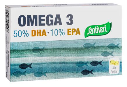 Omega 3 50% DHA 10% EPA 40 pärlor