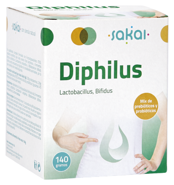 Diphilus återbalanserar tarmfloran 140 gr