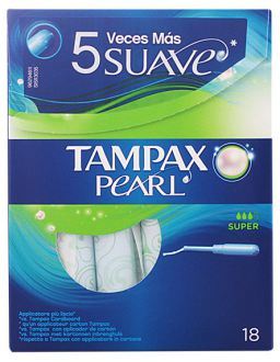 Tampax pearl super applikatortamponger