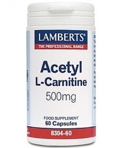 Acetyl L-karnitin 500 mg HCL