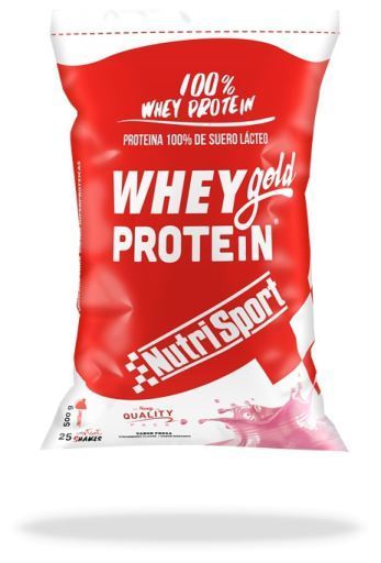 Vassleguldprotein Strawberry Bag 500 Gr