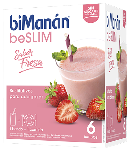 beSlim Strawberry Flavor Smoothie 6 enheter