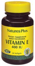 Vitamin E 400 IE Tocopherol Blend 60 Softgels